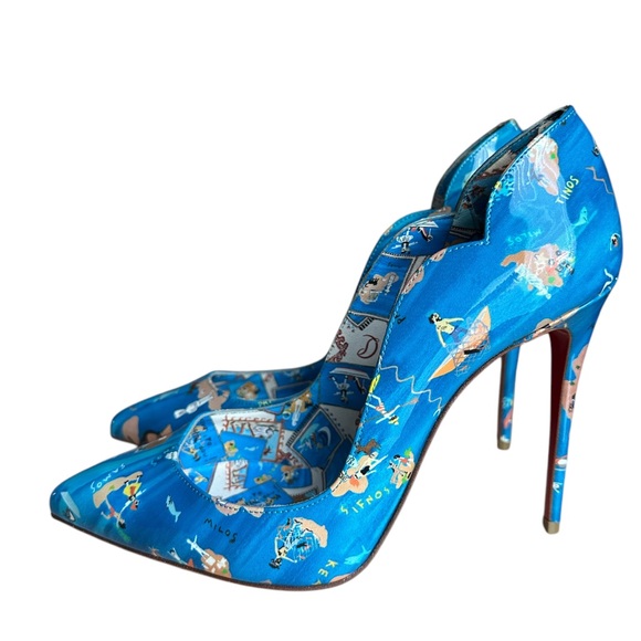 Christian Louboutin NEW Hot chick Odissey heels RETAIL 995 - Picture 3 of 8